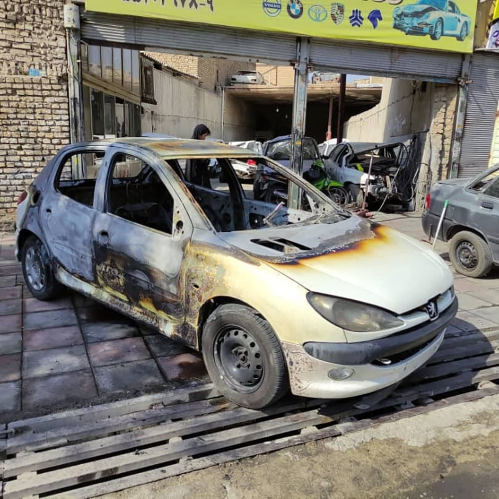 آتش سوزی 206